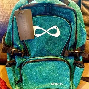 NFINITY Teal Sparkle Backpack. NWT.
